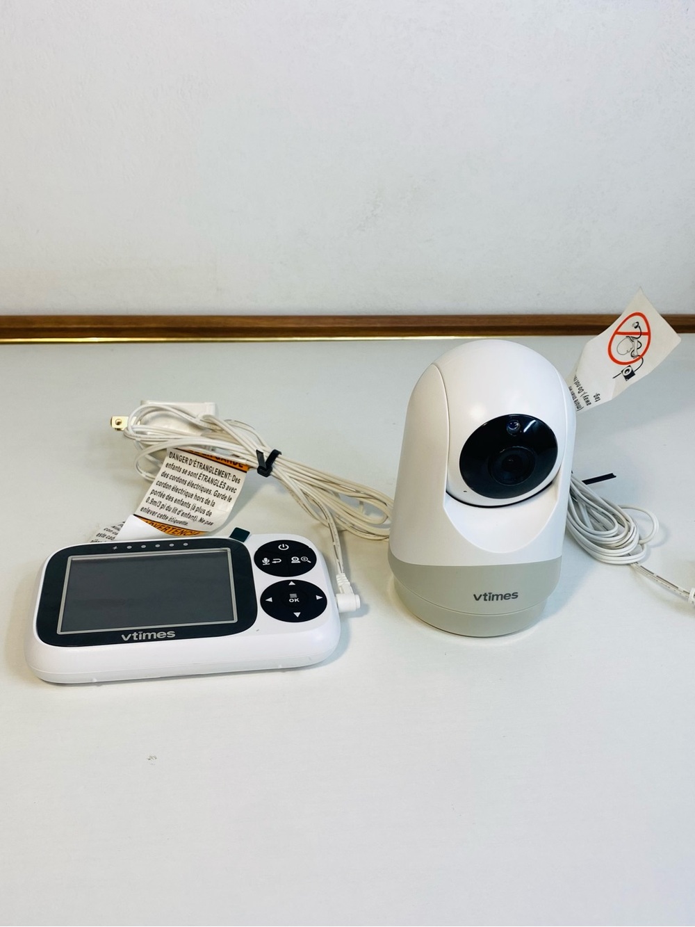 Video Baby Monitor with Camera and Audio, 3.2" IPS Screen Baby Camera Monitor